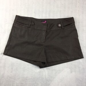 Flirtatious Faux Suede Shorts Sz 13